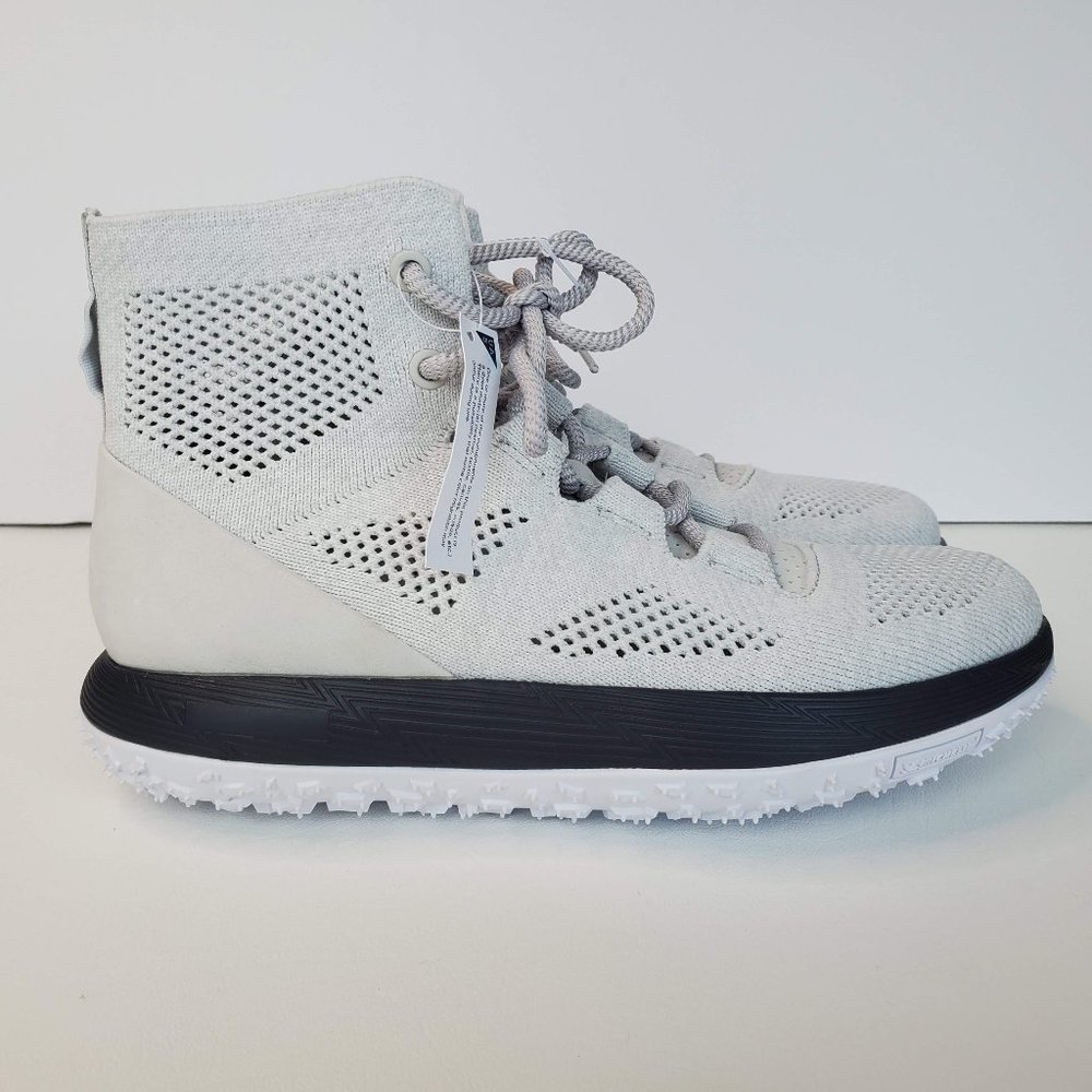 Under Armour Womens RLT Knit Fat Tire Boots Gray 1307135-100 High Shoes